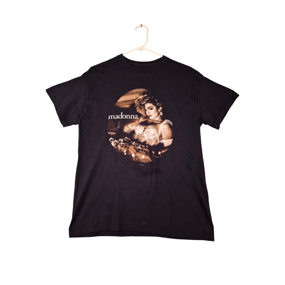 Madonna T-Shirt Mens Black Boy Toy Inc Like A Virgin Celebration Tour Small